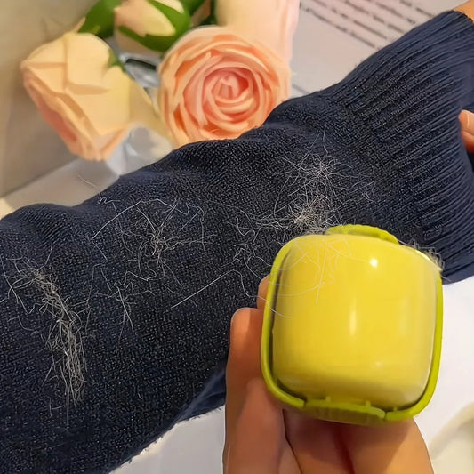Washable &amp; Portable Lint Roller - Pet Hair Remover for Clothes, Sofas, Beds | Ideal for Cat Owners Furniture Cleaning